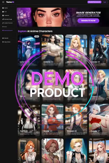 yume ai demo homepage